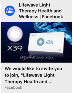 Lifewave Light Therapy Health and Wellness
